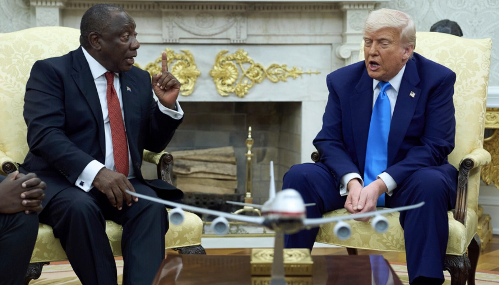 Trump and President Ramphosa