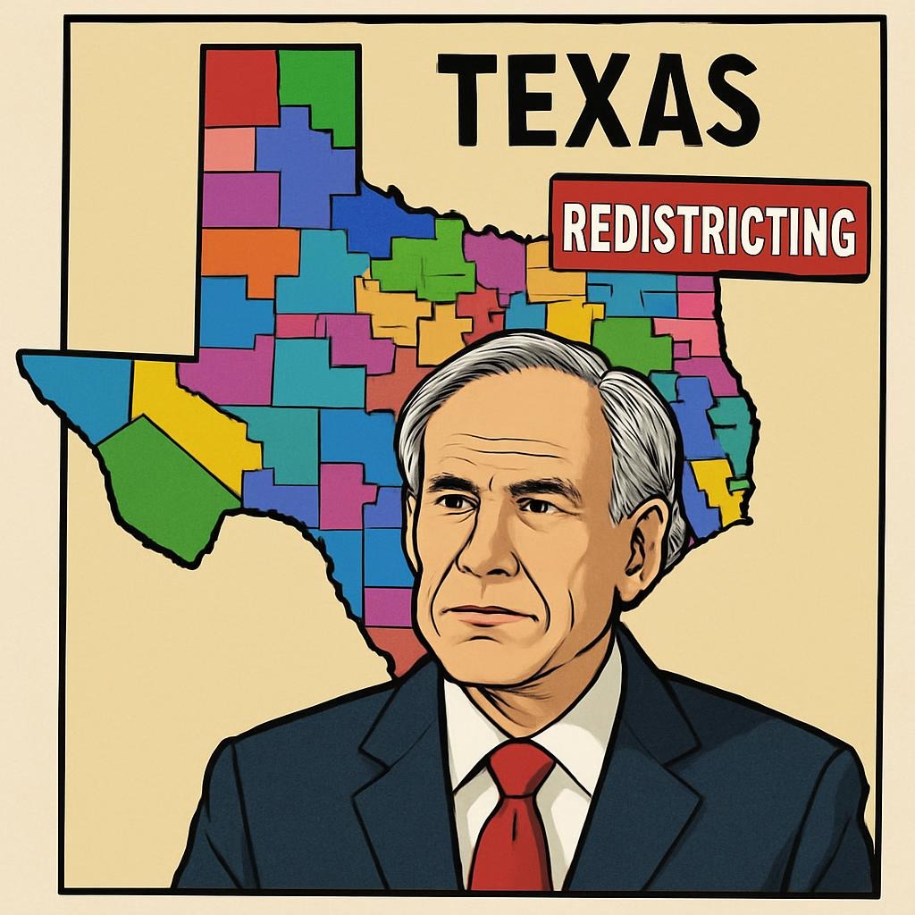 Governor Abbott Redistricting Texas, a True Charlatan