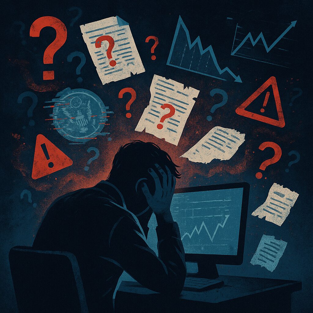 distrustful information