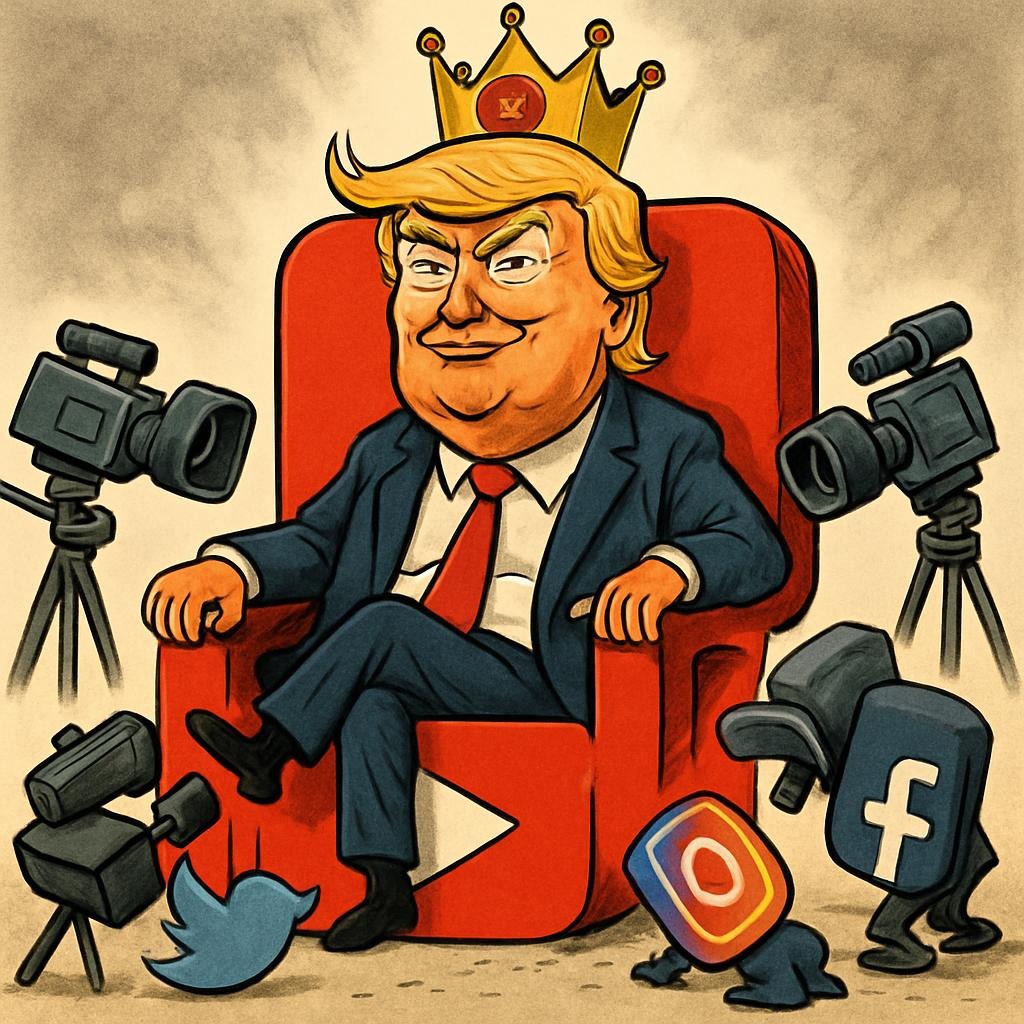 YouTube Caves to Trump