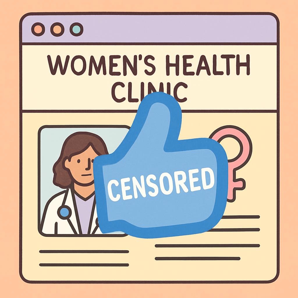 Meta shuts down women's health websites