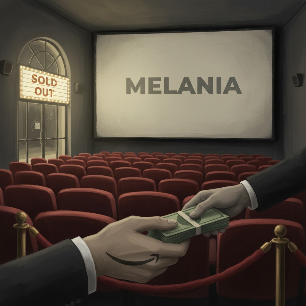 Melania empty theater